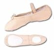 Youth Split Sole Pink Leather Ballet Shoe