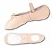 Youth Split Sole Pink Leather Ballet Shoe