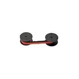 Calculator Ribbon, C-Wind Spool, Nylon, Black/Red EXP25103
