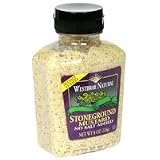 Westbrae Natural Stoneground Mustard No Salt Added -- 8 oz