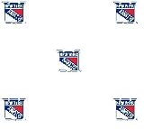 New York Rangers Double Roll of Wallpaper