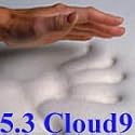 5.3 Cloud9 Twin 3 Inch 100% Visco Elastic Memory Foam Mattress Topper