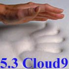 5.3 Cloud9 Full / Double 3 Inch 100% Visco Elastic Memory Foam Mattress Topper