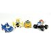 Sonic Sega AllStars Racing Set of 4 Racer Vehicles with 1.5 Inch Figures_s-1
