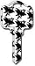 San Jose Sharks Kwikset KW House Key