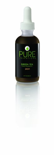 Pure Inventions Green Tea Extract: Green Tea Peach Peach Green Tea Extract, 2-Ounce Bottle