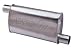Super Turbo Muffler Universal Oval 4.25 in. x 8 13/16 in. 14 in. Shell Length 17.5 Overall Length Right Hand Side/Left Hand Side No Flow Directors Image