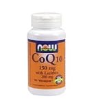 Now Foods CoQ10 150mg, 100 caps( Eight Pack)