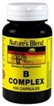 UPC 079854200805 product image for Natures Blend Nature's Blend B Complex Capsules, 100 Caps | upcitemdb.com