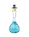 92812P-5-5 mL - KIMAX Volumetric Flasks with [ST] Polyethylene Stopper, Wide Mouth, Class A, Kimble Chase - Case of 6