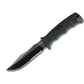 SOG Specialty Knives E37T SEAL Pup Elite, Black TiNi by SOG Knives