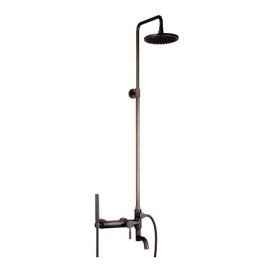 Antique Brass Tub Shower Hand Shower