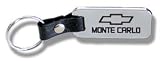 Chevy Monte Carlo Key Chain (Chrome with Leather Strap)