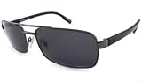 Hugo Boss Sunglasses - BOSS0006/S / Frame: Dark Ruthenium/Black Lens: Smoke