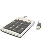Adesso 19-Key Mobile USB Numeric Keypad with Retractable Cable  ( AKP-150 )