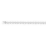 14K White Gold Diamond Bracelet