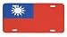 Taiwan Taiwanese Flag License Plate