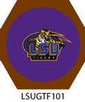 Poker Game Table Cloth Set LSU