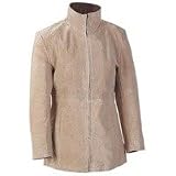 Ladies Suede Leather Jacket-L by BNF
