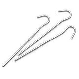 Gelert Peg004 Steel Roundwire Pegs X10 7In