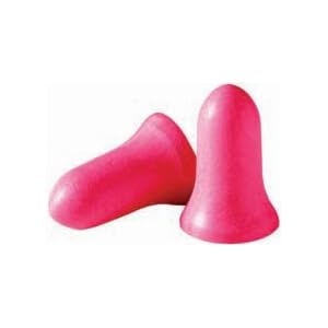 Super Leight® pre-shaped foam ear plugs - 5 pair with carrying case in blister pack