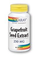 Grapefruit Seed Extract 250mg Solaray 60 Caps Grapefruit Seed Extract 250mg Solaray 60 Caps