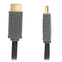 IOGear GHDMI1002P CAT-2 Series 1000 HDMI Cable - 2m (Black)