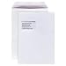 Versandtasche DIN C4, selbstklebend, wei�, mit Fenster (45 x 90 mm), Packung: 25 St�ck