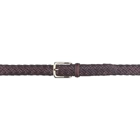 Hand-Braided Leather Belt by Canterbury *Available to SZ 52 **