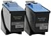 Compatible Lexmark 82 / 18L0032 & 83/ 18L0042 Black & Colour Printer Ink Cartridge Pack For Use With: X6100 X5100 Z65 Z65n Z65p Z55 Z55se X5150 X5190 X5190 Pro X5130 X6150 X6170 X6180 X6190 X6190 Pro X65