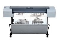 HP DesignJet T610 - 44 imprimante grand format - couleur - jet d'encre - Rouleau (111,8 cm x 91,4 m) - 2400 ppp x 1200 ppp - jusqu'à 41 m2/heure - USB