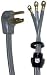 PETRA 90-1010QC 3-Wire Quick-Connect Dryer Cord, Open End