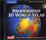 BRODERBUND 3D WORLD ATLAS