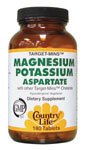 Targe Mins Magnesium Potassium Aspartate 180 Tabs