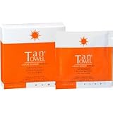 TanTowel Plus Full Body Self Tanning Towelettes 5 pack