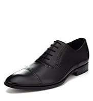Sartorial Leather Toe Cap Lace Up Brogue Shoes