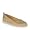 Naturalizer Women's Sailor 2 Flats,Gold Flecked Metallic Linen/Teakwood PU,5 M US