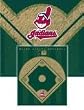 MLB Diamond Fleece Blanket/Throw Cleveland Indians - Team Sports Fan Shop Merchandise
