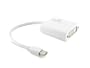 Apple Mini DisplayPort to DVI Converter cable by Cablesson� ( for Unibody MacBook - Pro - Air etc. ) - ULTRA FAST FREE SHIPPING
