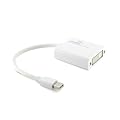 Apple Mini DisplayPort to DVI Converter cable by Cablesson� ( for Unibody MacBook - Pro - Air etc. ) - ULTRA FAST FREE SHIPPING