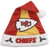 Kansas City Chiefs 18" Santa Hat