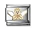 Angel White Classic Enamel, Italian Charm by Nomination Charms
