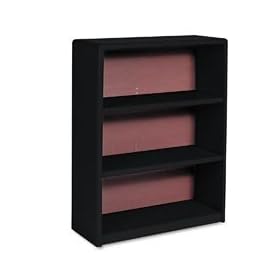 Value Mate 3-Shelf Bookcase - Black