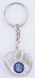 San Diego Padres Glove Keychain