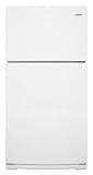 Amana 21 Cubic Foot Top-Freezer Refrigerator, A1RXNGFYW, White