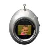 1.1 Inch 8MB Digital Photo Keyring (METALLIC SILVER)