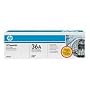 HP Original CB436A [ 36A ] Black Toner Cartridge