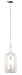 Kenroy Home 91830CLR Capri 1 Light Pendant, Clear Finish