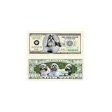 Novelty & Fake Money Shih-Tzu Million Dollar Bill (pack Of 100) Pack of 100 pcs