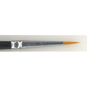 FINE ROUND BRUSH-Black Handle Snazaroo Face Painting Brush